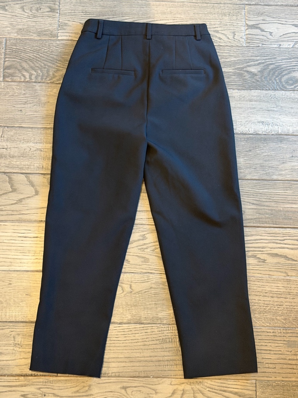 Express Editor Straight Super High Rise Classic Black Dress Pants - Picture 9 of 9